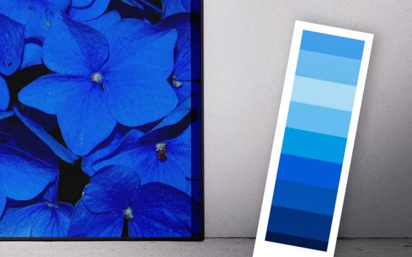 Color azul